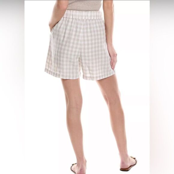 NWT Johnny Was Adele Trapunto Belted Shorts Tan Small - Picture 5 of 7
